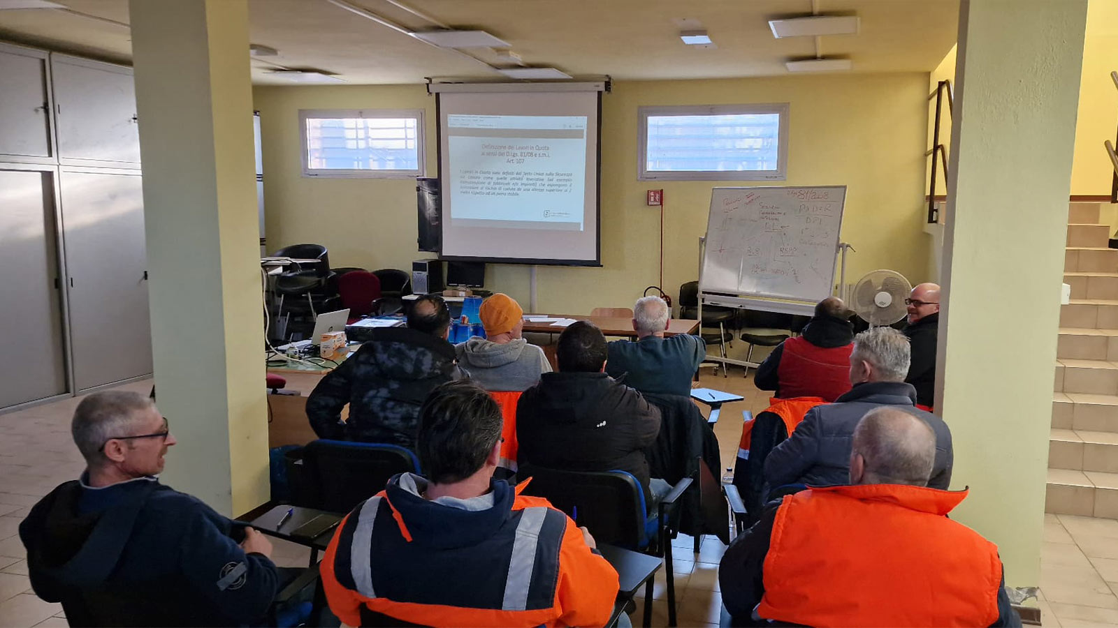 Formazione del personale di Truck Rail Container SpA