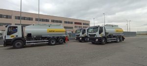 OMT spa motrici per il trasporto di gasolio per la Società Algerina NAFTAL